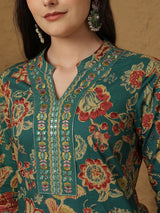 Cotton Straight Kurta Bottom With Dupatta