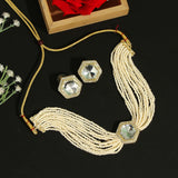 Kundan Choker With Small Earrings
