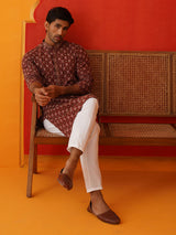 Men Rayon Kurta Pajama