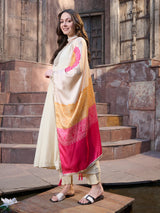 Embroidered Rayon Anarkali Suit