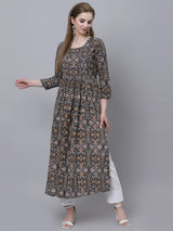 Printed kurta with Pants &amp; Dupatta1