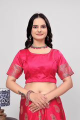 Premium Soft Silk Blend Banarasi Saree