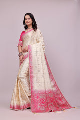 Elegant Pink designer saree