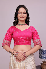 Elegant Pink designer saree