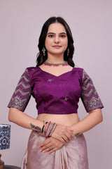 Rich Jacquard Weaving Saree