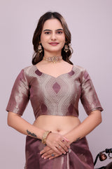 Women Banarsi Silk Saree