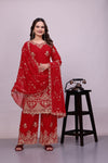 Women Heavy Plazo Suit