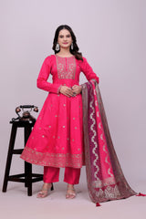 Anarkali Flared Frock Suit