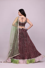 Bollywood Style Brown lehnga