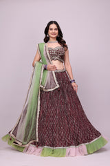 Bollywood Style Brown lehnga