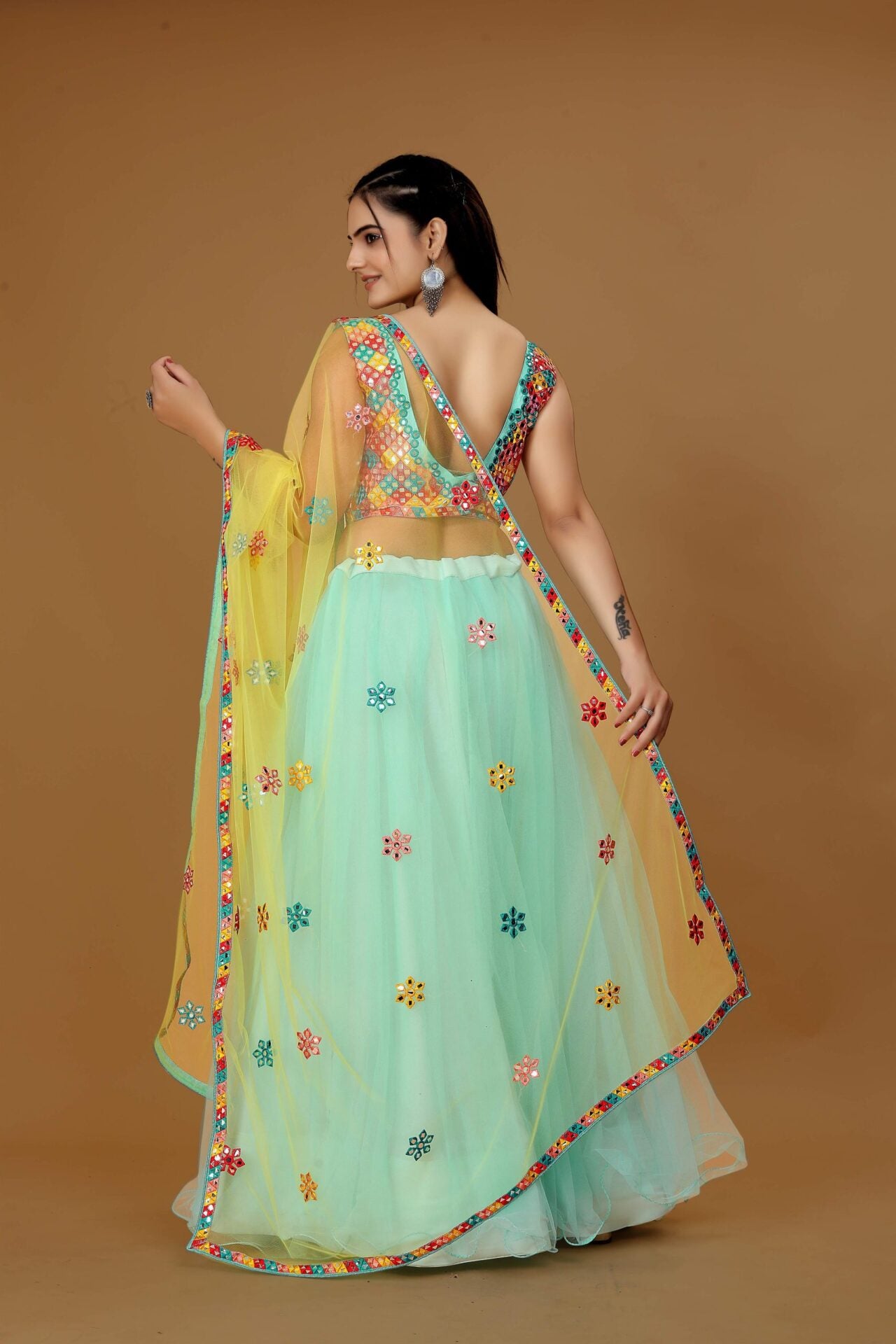 Traditional Blue Lehenga Women