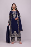 Navy Blue Heavy Suit