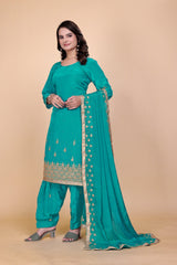 Hand Work Punjabi Salwar Suit