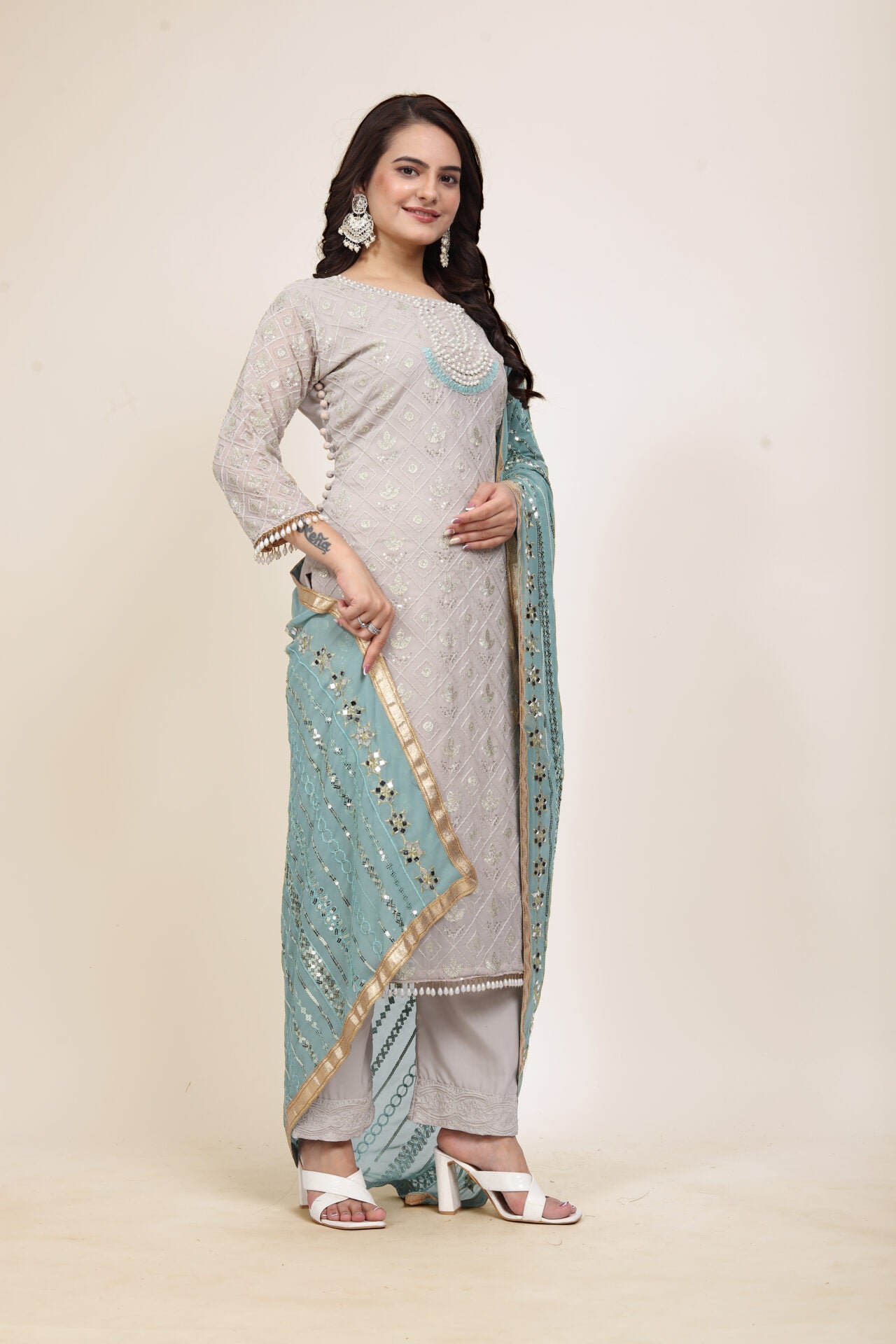 Heavy Party Wear Suit