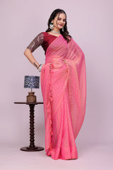 Sattin Saree Buttie Work Blouse
