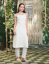 Lucknowi Rayon Straight Kurta