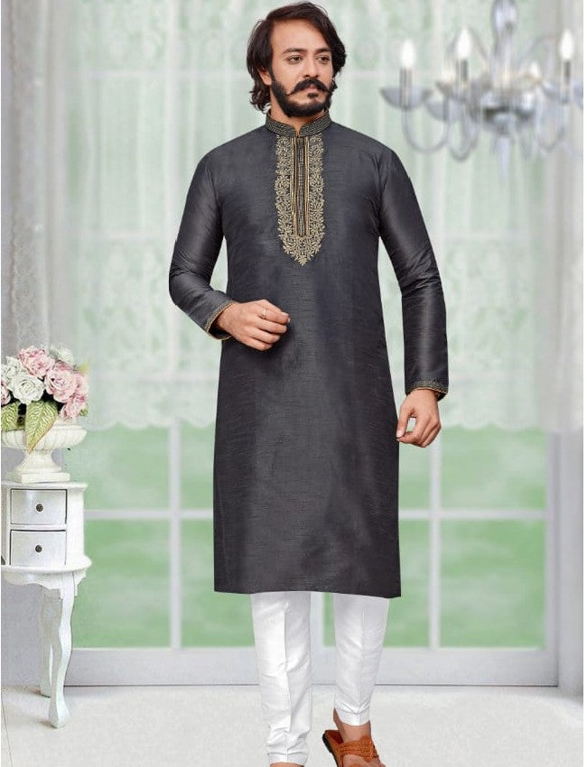 Kurta Pyjama – Grey