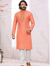Kurta Pyjama – Peach