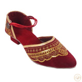 Heels Sandal Maroon Color