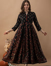 Rayon Printed Flared Anarkali