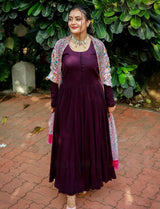 Gown With Dupatta