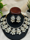 Pearl Necklace With Earrings