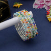 Silver Kada Bangles