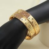Gold Color 1 Pair Bangle