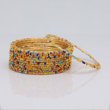 Multi Color 1 Set Of Kids Bangle