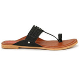 Women Kolhapuri Black