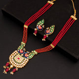 Long Necklace Red 2
