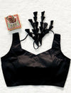 Black Silk Blouse