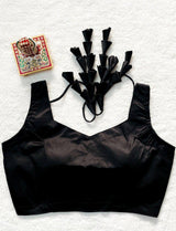 Black Silk Blouse