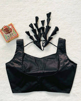 Black Silk Blouse