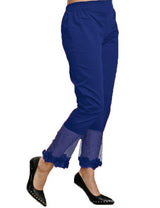 Cotton Net Pearl Stretchable Floral Pants