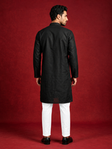 Men's Embroidered Kurta with Pajama