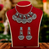 Silver Oxidised Necklace