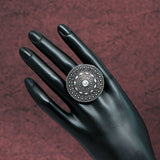 Oxidised Silver Ring