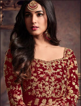 Anarkali Dress - Red Color 1