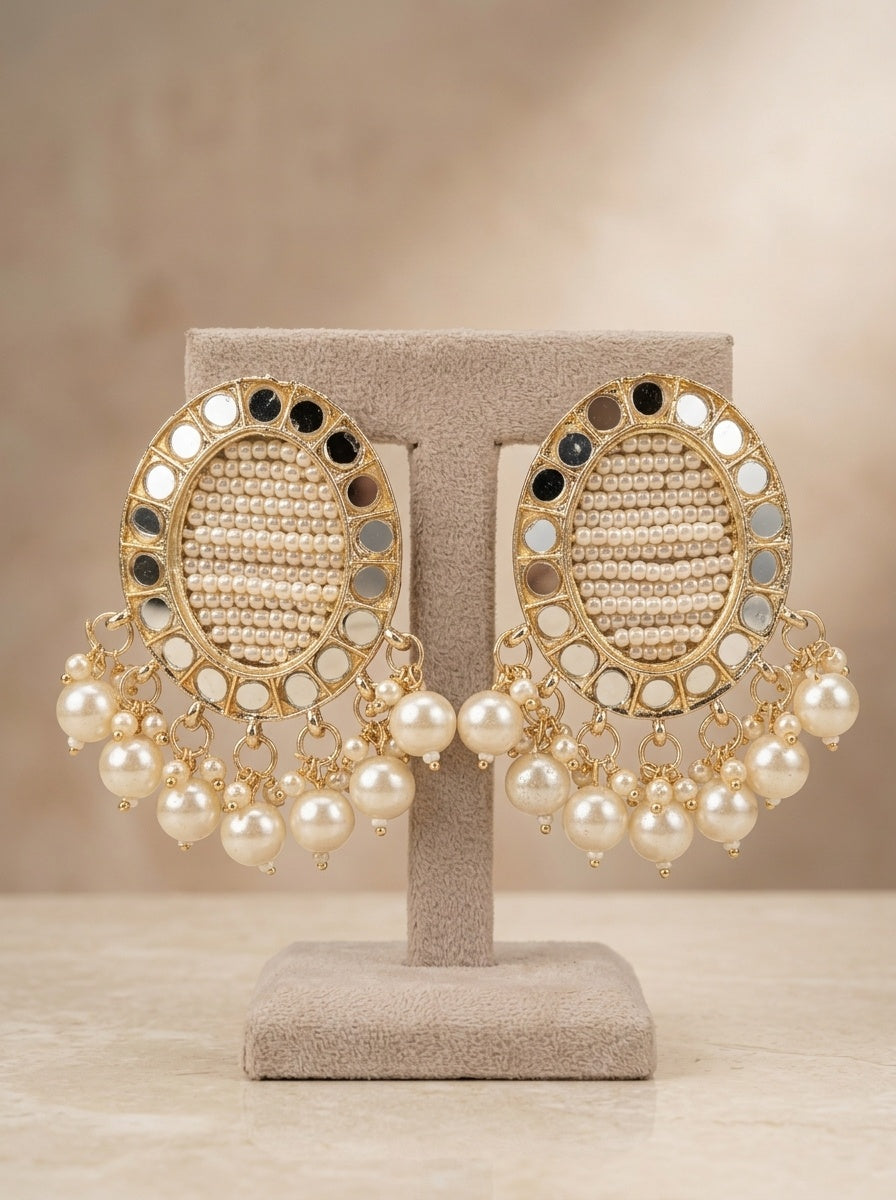 Pearl Stud Earrings