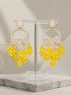 ChandBali Polaki Earrings - Yellow