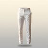 Men White Polo Pant