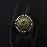 Oxidised Ring - 4 cm