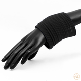 Velvet Bangles (4 Dozens Set) - Black