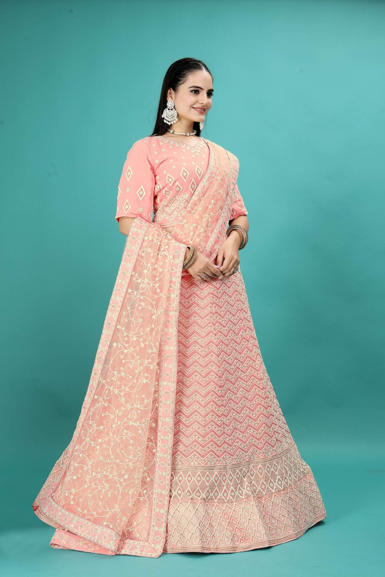 Chikankari Lehnga - Image 2