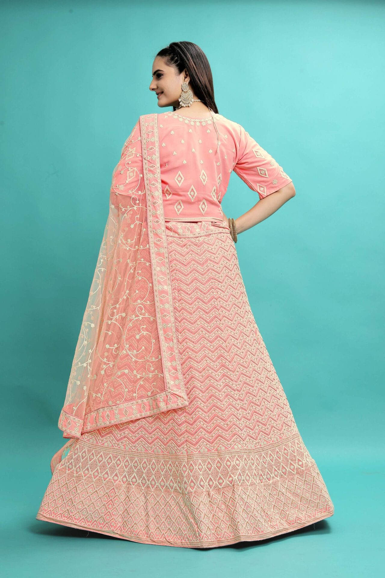 Chikankari Lehnga - Image 3