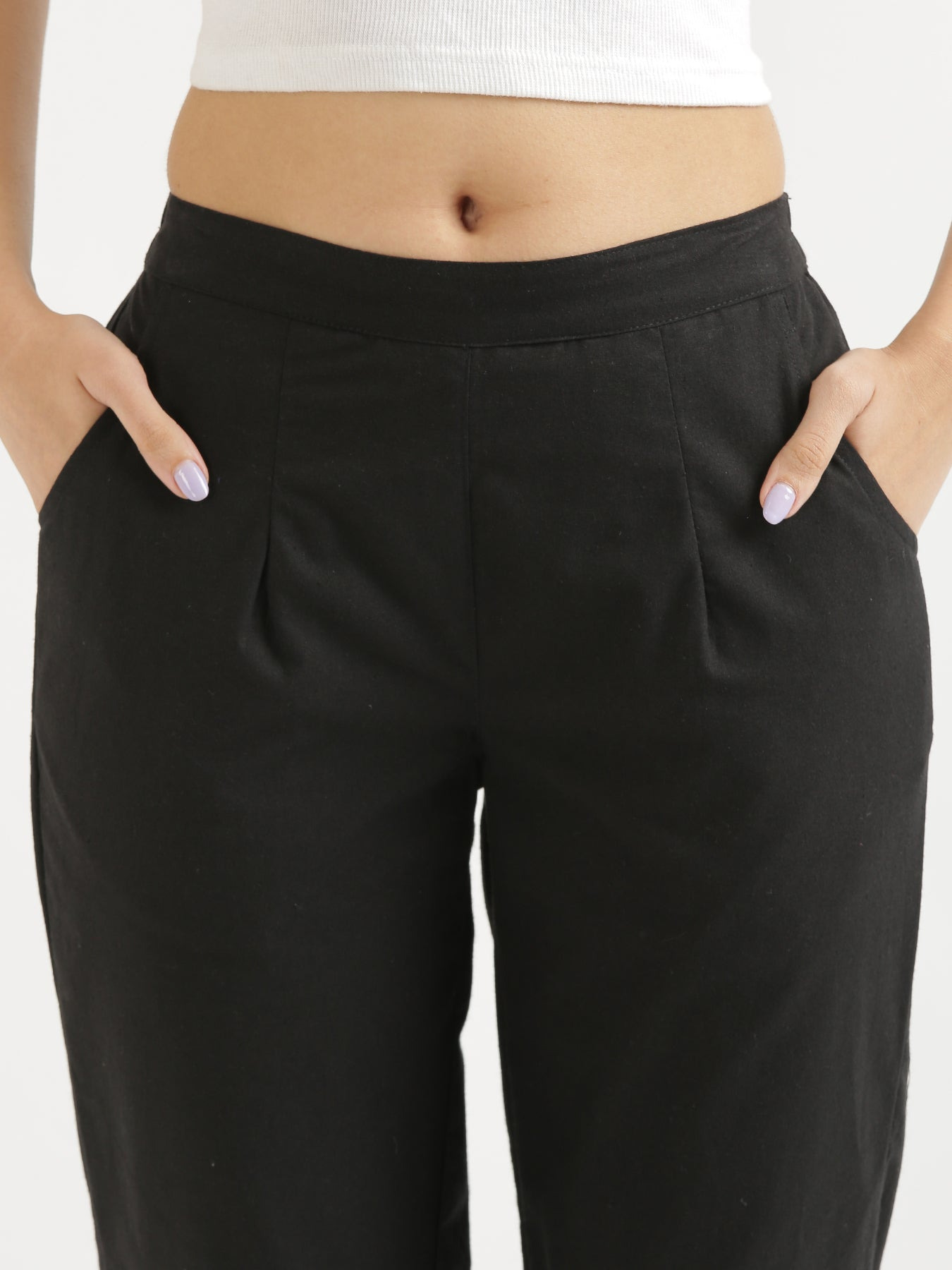 Black Straight Pant 6