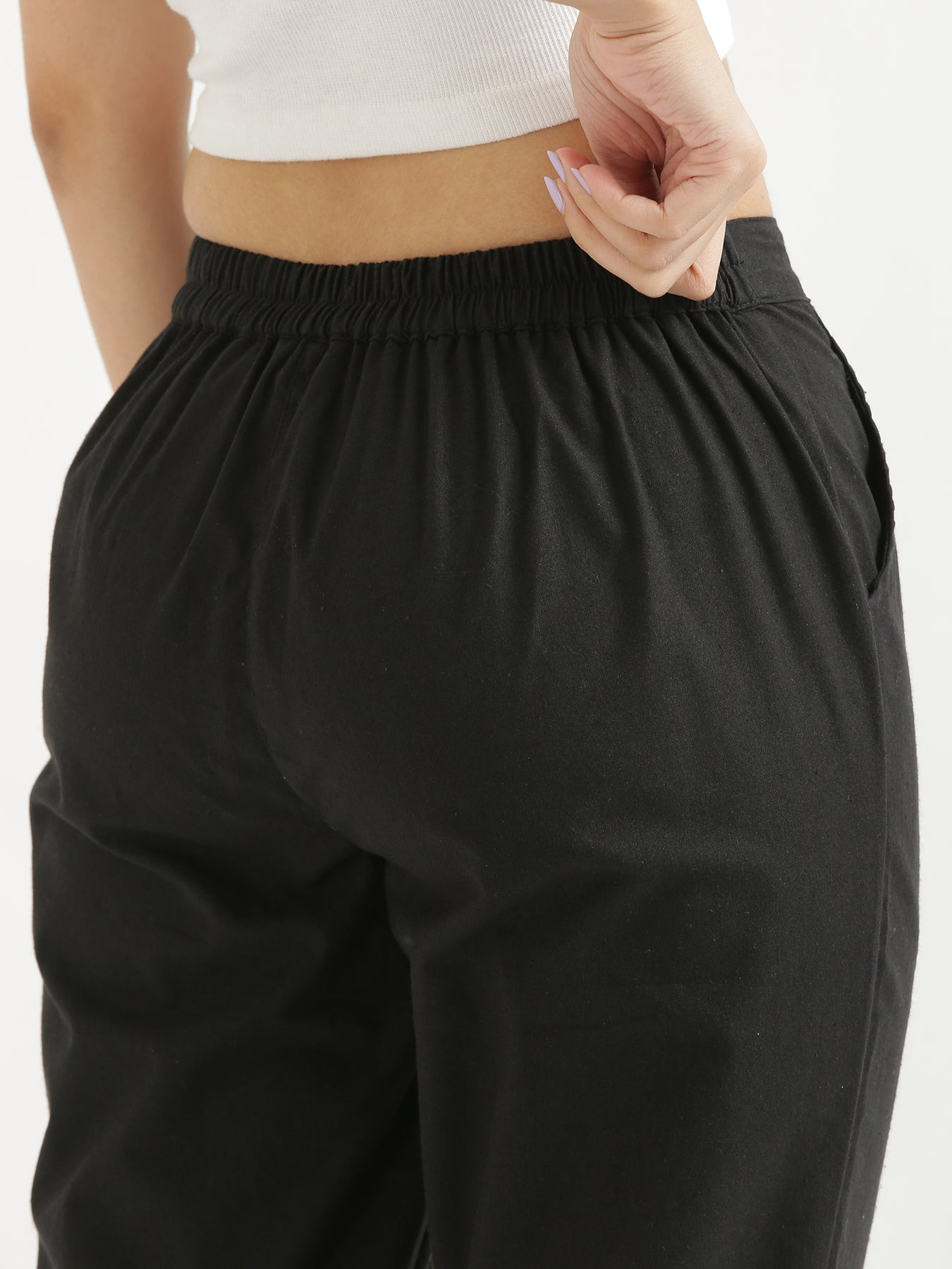 Black Straight Pant 3