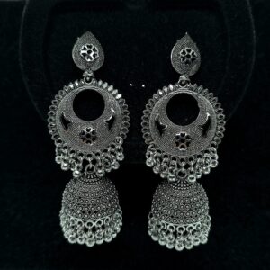 Silver Oxidised Earrings