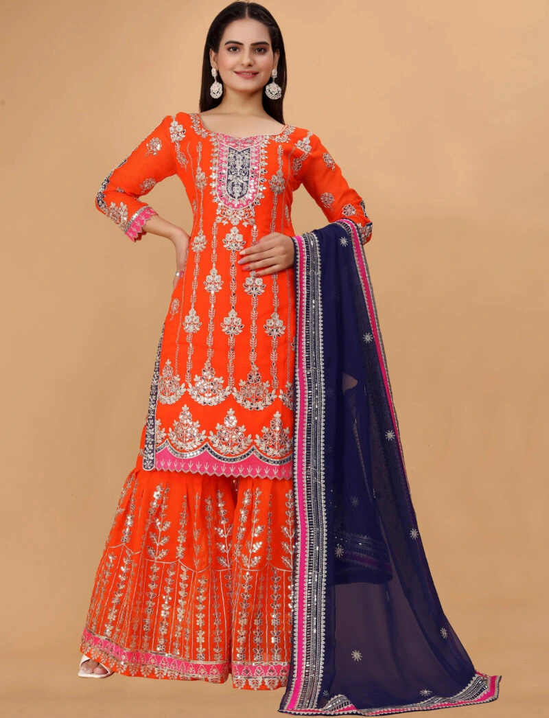 Elegant light pink kurta for men paired with white pajama and brown formal shoes for a sophisticated ethnic look.